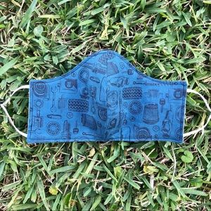 🛠 one (1) car mechanic adult face mask